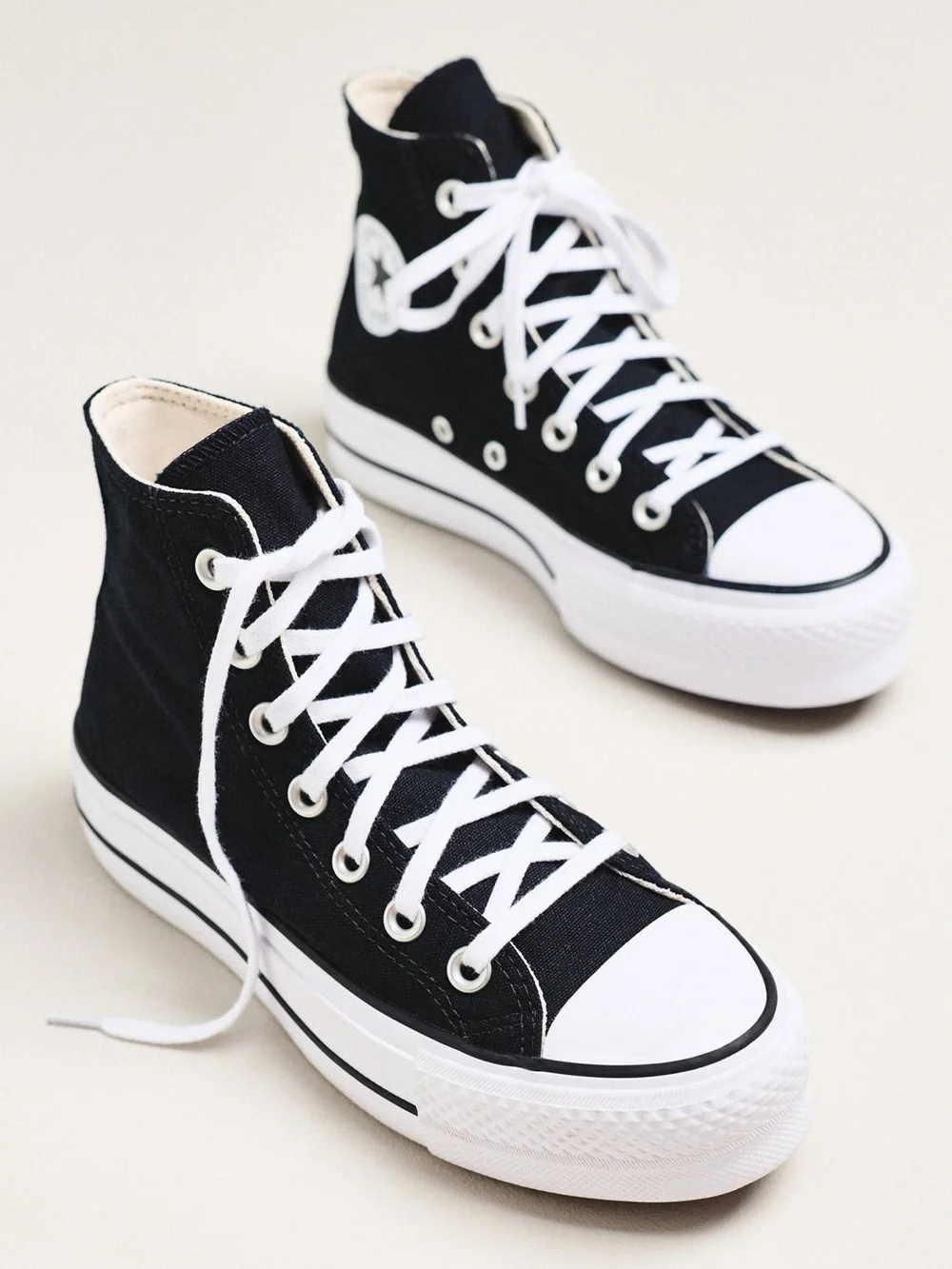 Converse Black High-Top Chukka Boots with White Accents Euphoria Zedaya Kicks